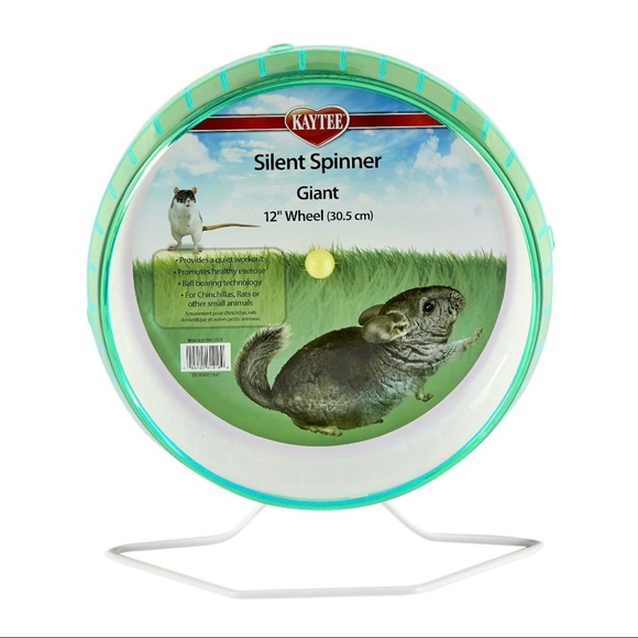 Kaytee Silent Spinner Exercise Wheel - Picture 1 of 6